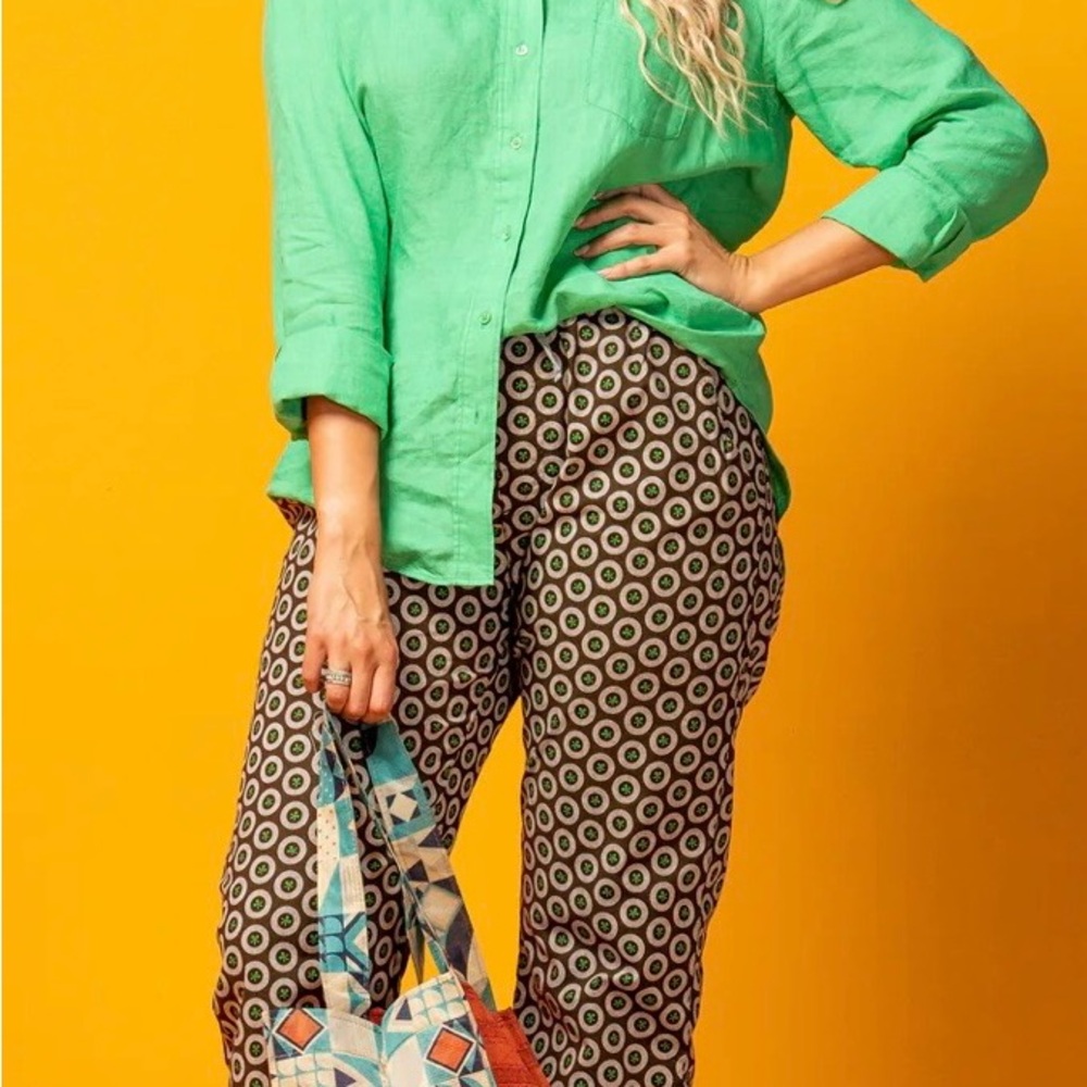 Stylish Geometric Patterned Pants